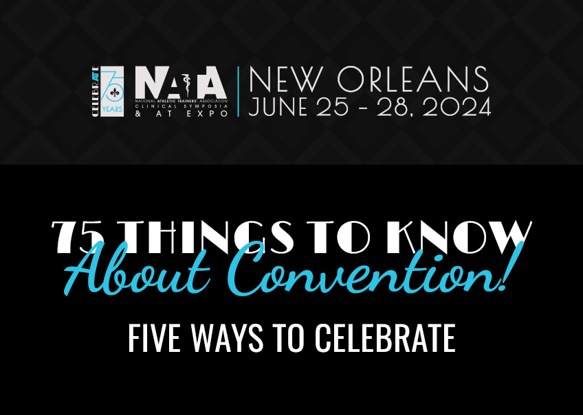 75 things to know about convention! Five ways to celebrate