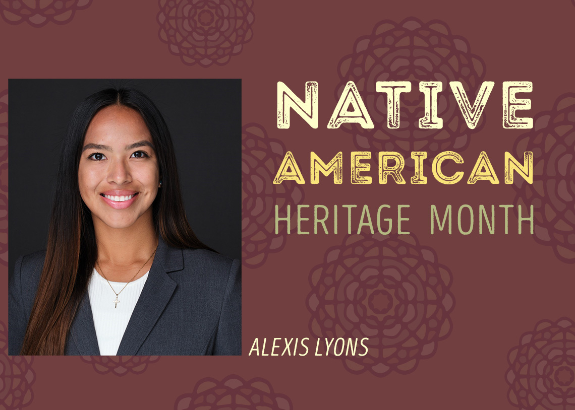 Native American Heritage Month, Alexis Lyons