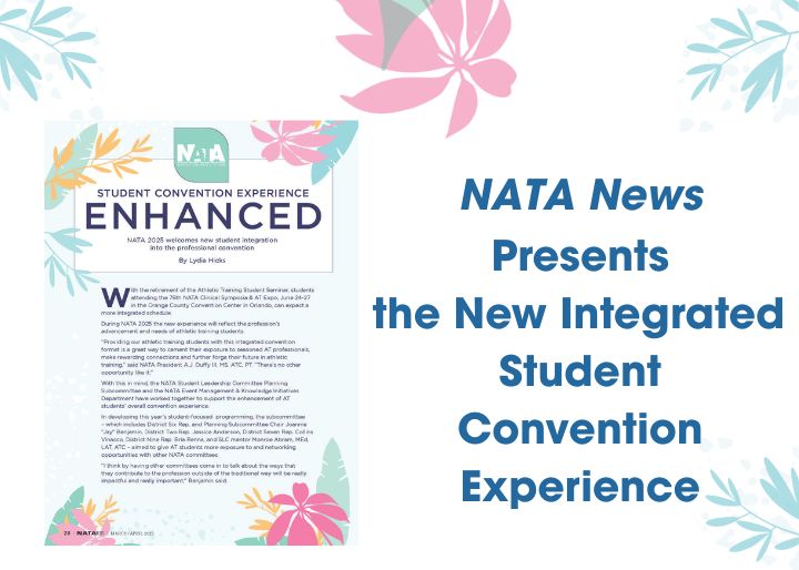 NATA News presents the new integrated student convention experience
