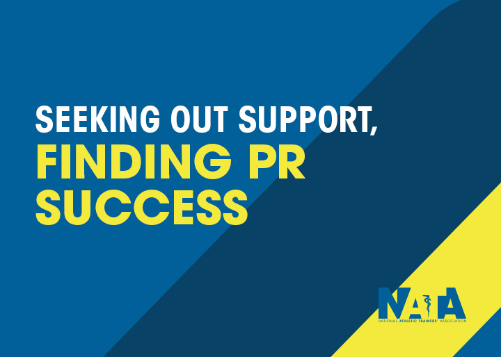 Seeking out support, finding PR success