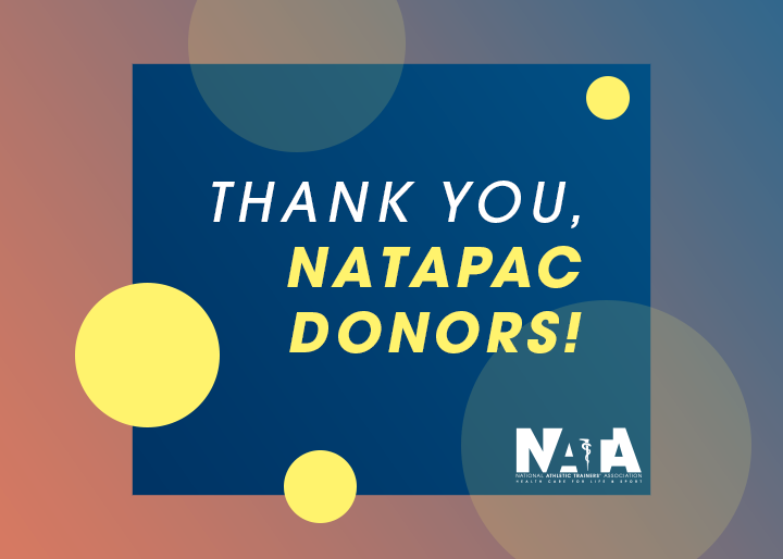 Thank You, NATAPAC Donors!