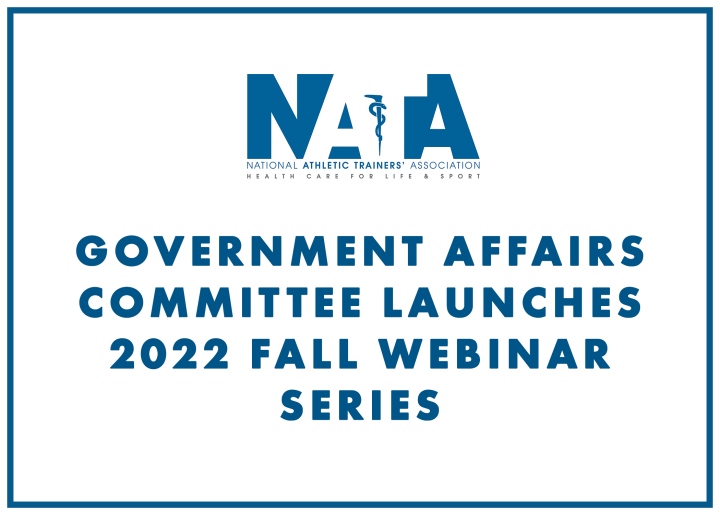 Government Affairs Committee Launches 2022 Fall Webinar Series