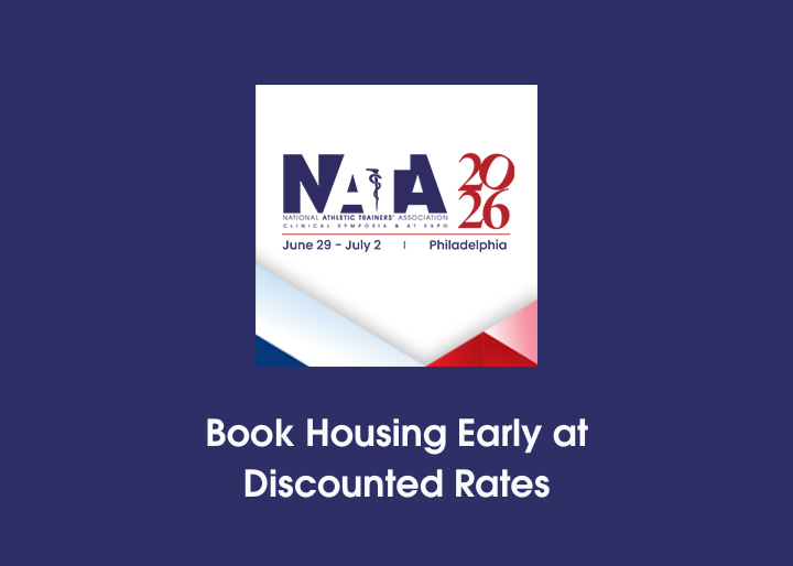 NATA 2026: Book Housing Early at Discounted Rates