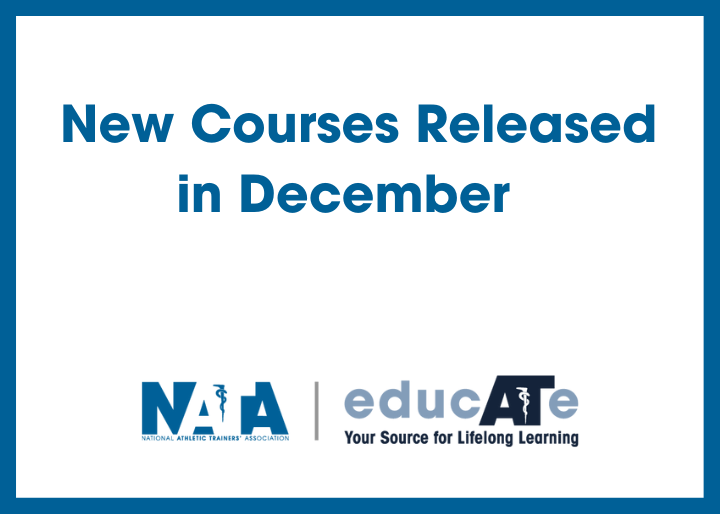 New Courses Released in December