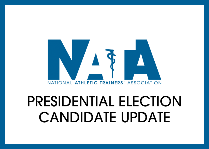 NATA Presidential Election Candidate Update