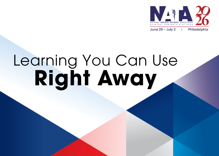 NATA 2026: Learning You Can Use Right Away