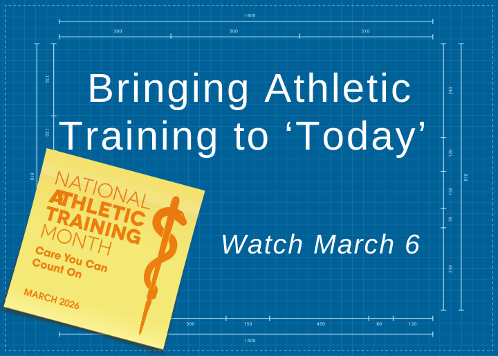 Bringing athletic training to 'Today'; watch March 6