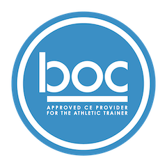 Board of Certification (BOC), to offer Continuing Education (CE) for Certified Athletic Trainers
