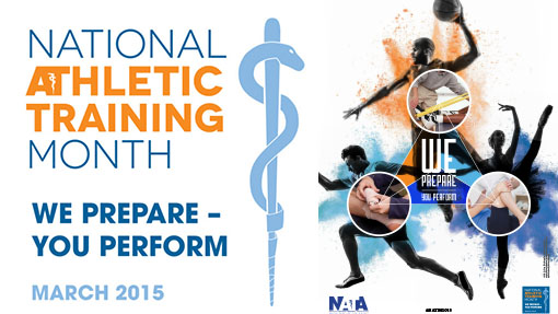 Get Ready for National Athletic Training Month  NATA