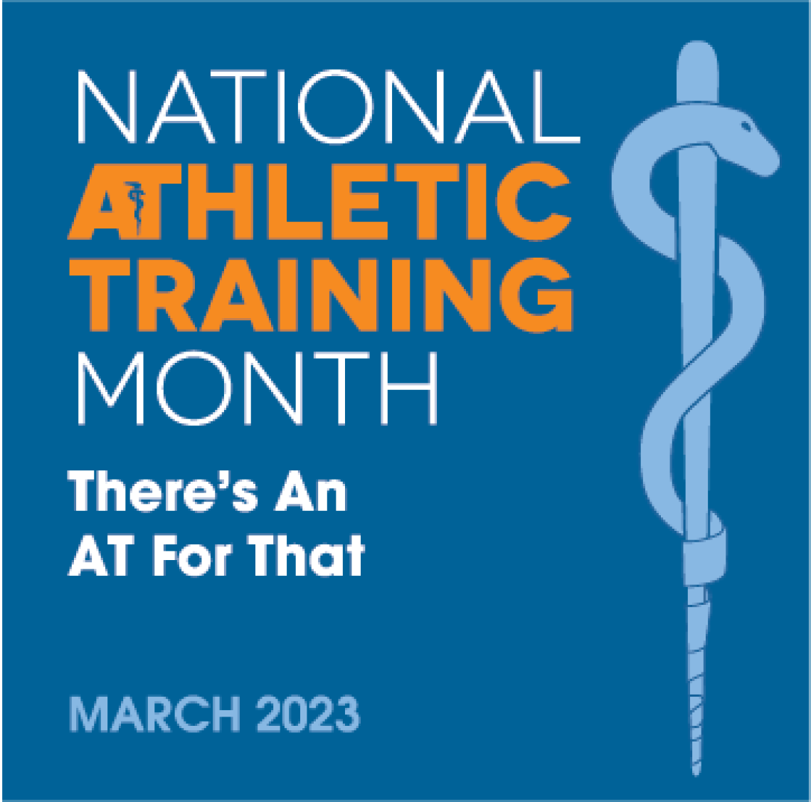 National Athletic Training Month NATA