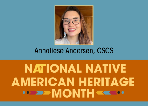 Photo of Annaliese Andersen, National Native American Heritage Month