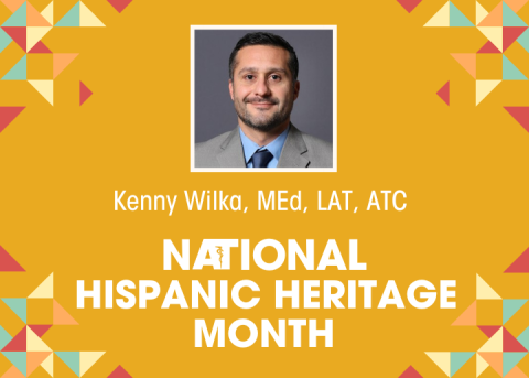 Photo of Kenny Wilka, National Hispanic Heritage Month