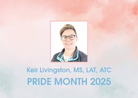 Photo of Keir Livingston, Pride Month 2025