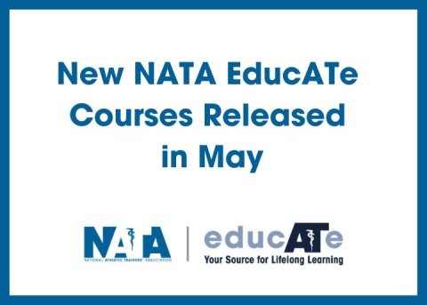 New NATA EducATe Courses Released in May, NATA EducATe logo