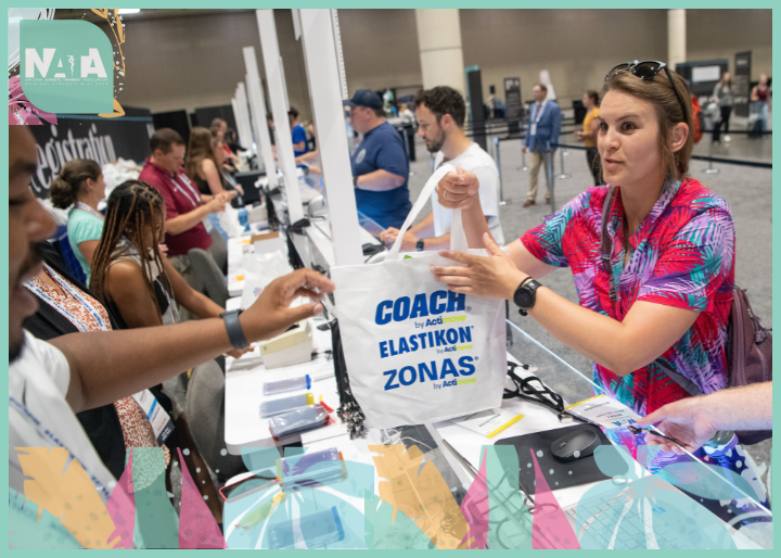 Photo NATA Clinical Symposia & AT Expo registration area