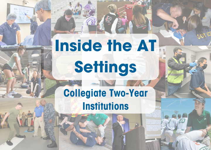 Inside the AT settings collegiate two-year institutions