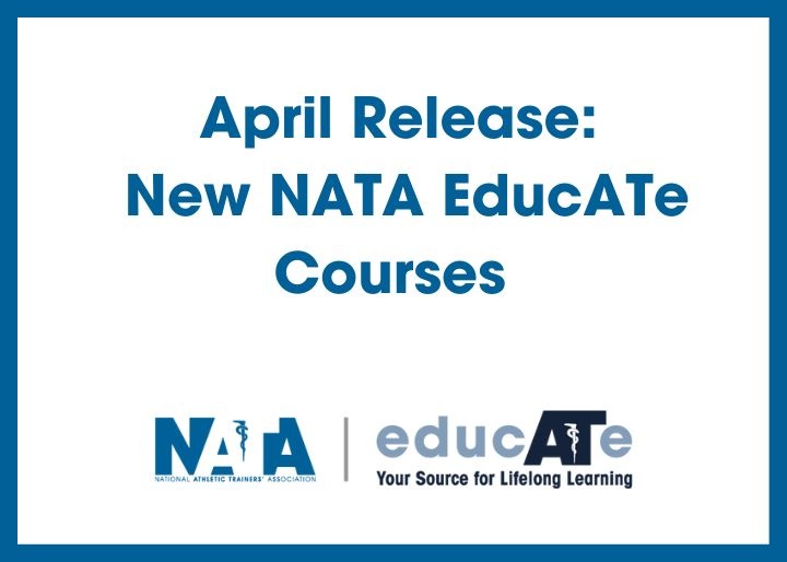 April Release: New NATA EducATe Courses, NATA EducATe Logo