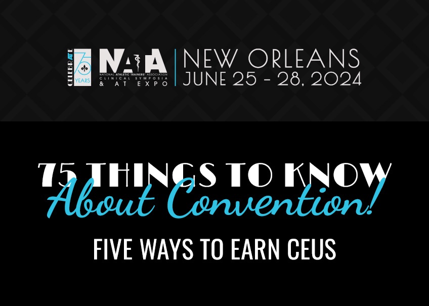 75 Things To Know About Convention, Five Ways to Earn CEUs