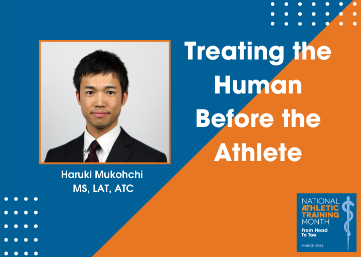 Photo of Haruki Mukohchi, Treating the Human Before the Athlete