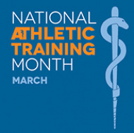 National Athletic Training Month Logos Nata